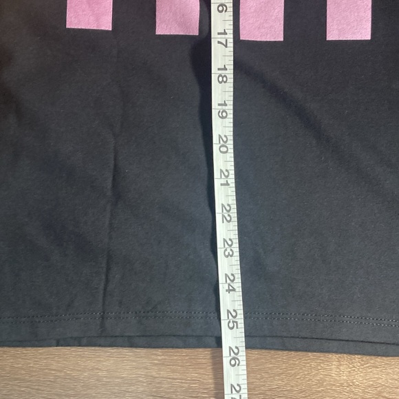 NWT Womens Port & Company Retro Style Taylor Black Small Tee - Picture 7 of 8